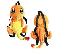 Zaino ufficiale Pokemon Charmander Hitokage Snorlax imbottito peluche bambola...