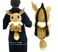 Zaino ufficiale Pokemon Eevee Eievui Snorlax imbottito peluche bambola borsa ...