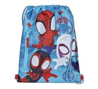 Zaino Undercover Spidey per bambini, personalizzabile con nome, borsa sportiva per ragazzi e ragazze, borsa per scarpe con chiusura