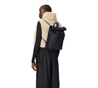 Rains Rolltop Rucksack Mini W3 Dagrugzak Zwart