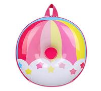Zaino unisex rotondo per asilo nido borsa a due vie con cerniera zaino anime zaino borsa per le donne, C, Taglia unica