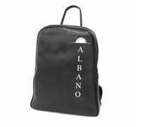 Zaino unisex uomo donna in vera pelle borsa a mano o a spalla ufficio business
