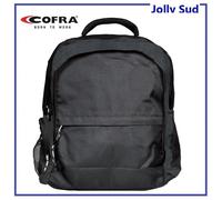 Zaino Uomo a Spalla Zainetto Sportivo da Lavoro Nero COFRA Borsa Porta Computer