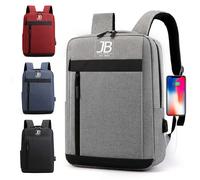 Zaino Uomo Donna Zainetto Borsa Viaggio Scuola Con Presa Ricarica USB Notebook
