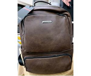 Zaino Uomo Ecopelle Marrone Capiente Lap Top Portadocumenti Enrico Coveri