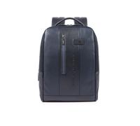 Zaino uomo porta PC e porta iPad® in pelle BLU
