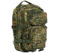 Mil-Tec US Assault Pack L Lasercut Camo, zaino male Camo (Flecktarn)