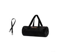 Zaino versatile per attrezzi con tracolla regolabile, base impermeabile per strumenti di manutenzione domestica (piccolo nero)