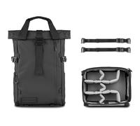 WANDRD PRVKE 21L Black Photo Bundle V4 Zaino Fotografico con Cube V2 Incluso