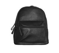 Zaino Zainetto Donna Uomo Eco Pelle Nero Borsa Scuola Cerniera Tasca SARANI