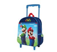 ZAINO Zainetto TROLLEY ASILO SUPER MARIO BROS e LUIGI