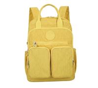 zaino Zaino Casual Alla Moda, Resistente All'acqua Con Tasche Multiple For La Scuola, I Viaggi, L'università, All'aperto, Zaino For Laptop For Uomini E Donne sacchetto a dorso(Geel)