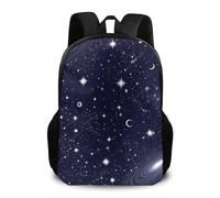 Zaino Zodiac Constellation Galaxy Starry Night Stars Glow In The Dark Midnight Daypack Resistente Zainetto Unisex Zaini Per Office Scuola Computer