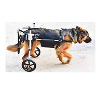 Zairmb Regolabile Sedia a rotelle per Cani Scooter per Cani Sedia a rotelle per Cani Passeggino per Zampe Posteriori supportato Supporto per Cani Sedia a rotelle per Cani-M for 15-20kg