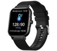 zaisia Smartwatch Uomo Donna, 1,85" Orologio Fitness con Sonno Cardiofrequenzimetro, IP68 Impermeabile Tracker Fitness, Smart Watch con Funzione di Notifica dei Messaggi e Chiamata, per Android iOS