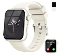 zaisia Smartwatch Uomo Donna, 1.85" Orologio Smartwatch con Chiamare/Rispondere, Molteplici Modalità Sportive con Contapassi/Sonno/Cardiofrequenzimetro, IP68 Smart watch per Andorid iOS