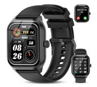 zaisia Smartwatch Uomo Donna con Chiamare/Rispondere, 2.01" Molteplici modalità Sportive Orologio Smartwatch con Contapassi/Sonno/Cardiofrequenzimetro, IP68 Orologio Intelligente per Andorid iOS