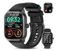 zaisia Smartwatch Uomo Donna con Chiamare/Rispondere, 2.01" Molteplici modalità Sportive Orologio Smartwatch con Contapassi/Sonno/Cardiofrequenzimetro, IP68 Orologio Intelligente per Andorid iOS