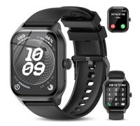 zaisia Smartwatch Uomo Donna con Chiamare/Rispondere, 2.01" Molteplici Modalità Sportive Orologio Smartwatch con Contapassi/Sonno/Cardiofrequenzimetro, IP68 Orologio Intelligente per Andorid iOS
