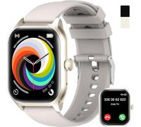 zaisia Smartwatch Uomo Donna con Chiamare/Rispondere, 2.01" Molteplici modalità Sportive Orologio Smartwatch con Contapassi/Sonno/Cardiofrequenzimetro, IP68 Orologio Intelligente per Andorid iOS