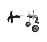 ZAJ 2 Ruote Regolabile Sedia a rotelle per Animali Domestici disabile Gatto Ruota da Corsa Carrello per Cani/Sedia a rotelle assistita Passeggiata Zampe Posteriori Riabilitazione