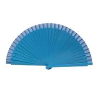 Zajop Elegante ventilatore alla moda classico vintage in legno spagnolo tinta unita pieghevole per matrimoni e feste da ballo tinta unita pieghevole ventilatore