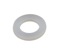 ZAJYZZF 10 Pezzi/Set 1/2" 3/4" 1" Anello di Gomma Guarnizione Piatta in Silicone Anello di Tenuta for ugello Doccia Tubo Flessibile Tubo Soffietto Tubo rondella Anello(3I4 inch 20pcs)