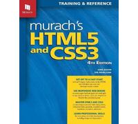 Zak Ruvalcaba Anne Boehm Murach's HTML5 and CSS3, 4th Edition (Tascabile)