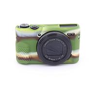 Zakao - Custodia protettiva in morbido silicone per fotocamera digitale Canon PowerShot G7X Mark II (mimetica)