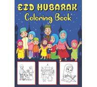 Zakaria Fessa Eid Mubarak Coloring Book (Tascabile)