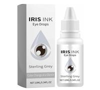 Zakdavi Irisink Pro Eye Drops, Zakdavi Irisink Eye Drops, Fvfivgo Irisink Eye Drops, IrisInk Eye Drops, Natural Eye Drops for Dry Eye,10ml/pc (Grey)