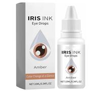 Zakdavi Irisink Pro Eye Drops, Zakdavi Irisink Eye Drops, Fvfivgo Irisink Eye Drops, IrisInk Eye Drops, Natural Eye Drops for Dry Eye,10ml/pc (Amber)