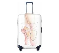 ZaKhs Ballerine Stampa Dei Bagagli Coperture Per Gli Uomini E Le Donne Elastiche Valigie Coperture Trolley, Nero , 90