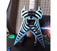 Zakk Wylde -warhammer Pelham Blu Vertigo 1:4 Scala Replica Chitarra ~ Axe Heaven