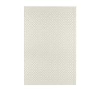 Zala Living Avenue - Tappeto in Tessuto Piano, Effetto macramè Lavorato a Mano, 76 x 200 cm, Colore: Crema