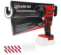 ZALASUNG Pistola per cartuccia a batteria per cartucce da 310 ml, compatibile con batterie Makita da 18 V (luce LED, 4 denti regolabili, senza batteria)