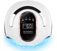 Zalati - Lampada per unghie LED UV da 120 W, con 4 timer, manico portatile, asciugatore rapido per strumento di cura per nail art - 120 W