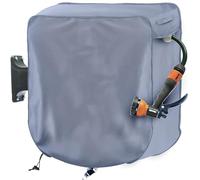 zalati Protezione Per Avvolgitubo Da Giardino in Tessuto Oxford, Copertura Per Avvolgitubo Retrattile, Accessori Impermeabili Per Esterni, 420D, Grigio