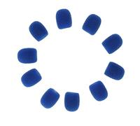 zalati Risvolto Cuffia Parabrezza 10pcs Mini-size Microfono Parabrezza - Blu