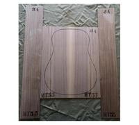 ZALHIN 1 Set 3A Kit per Chitarra in Legno di Noce Nero con Retro e Fasce da 41 Pollici, Materiale per la Realizzazione di Pannelli Materiali per la Fabbricazione di Chitarre(55)
