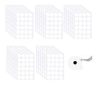 ZALHIN 720pcs Foglio Adesivo per Posizionare La Colla Ciglia Finte - Accessori Monouso per Extension Ciglia, Strumento Applicatore di Colla Extension Ciglia, Stickers for Dripping Lash Extension Glue