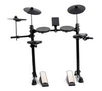 ZALHIN Batteria Elettronica Batteria Elettronica Professionale per Adulti, Pad A Doppio Pedale, Strumenti A Percussione Digitale