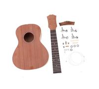 ZALHIN Ukulele Ukulele da 23 Pollici Verniciabile Kit Ukulele Suite Piccola Chitarra Materiale Fai da Te Fatto A Mano