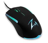 Zalman M100R RGB - Mouse da gioco USB con 3 pulsanti, 1000 DPI, 3000 FPS - Nero