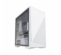 Zalman Z1 Iceberg White - mATX Mid Tower PC Case/Pre-installed fan 2 x 120mm in