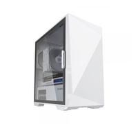Zalman Z1 Iceberg White - mATX Mid Tower PC Case/Pre-installed fan 2 x 120mm in