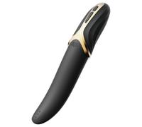 Vibratore Ricaricabile e Riscaldante Zalo Eve con Rotazione (Nero)