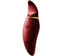 ZALO Hero PulseWave rosso: stimolatore clitorideo compatto ricaricabile, Poids 0.486 Kg, Colore Rosso