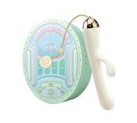 ZALO Ichigo Rabbit - Vibratore di lusso impermeabile con funzione clitoridea e controllo smart (bianco)