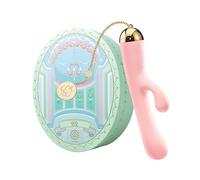Vibratore Impermeabile ZALO Ichigo Rabbit con Stimolatore Clitorideo e Controllo App (rosa)
